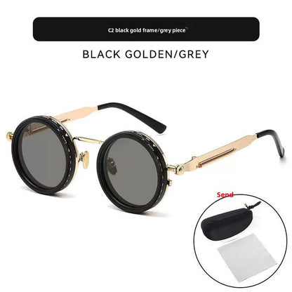 Rotating Neutral Density Filter Sunglasses (Flat Metal Temples)
