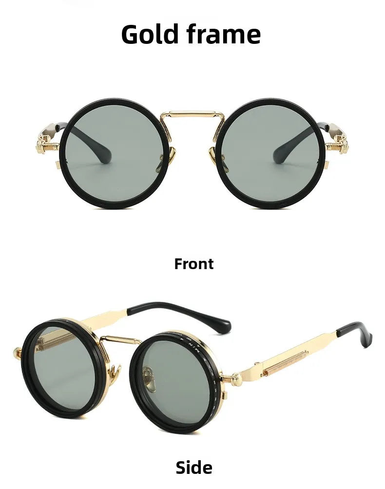 Rotating Neutral Density Filter Sunglasses (Flat Metal Temples)