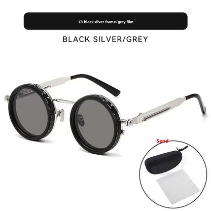 Rotating Neutral Density Filter Sunglasses (Flat Metal Temples)