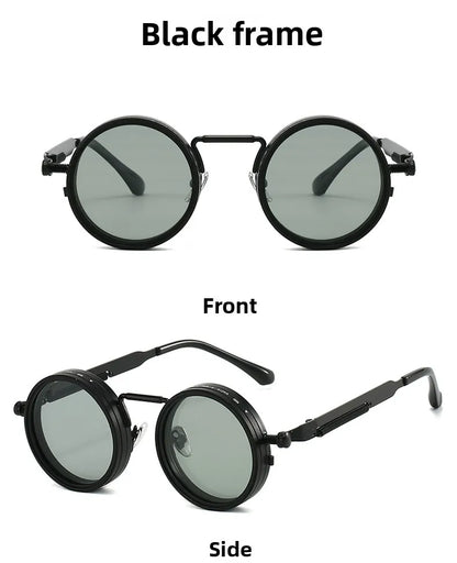 Rotating Neutral Density Filter Sunglasses (Flat Metal Temples)