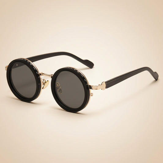 Rotating Neutral Density Sunglasses (Wood Grain Temples)