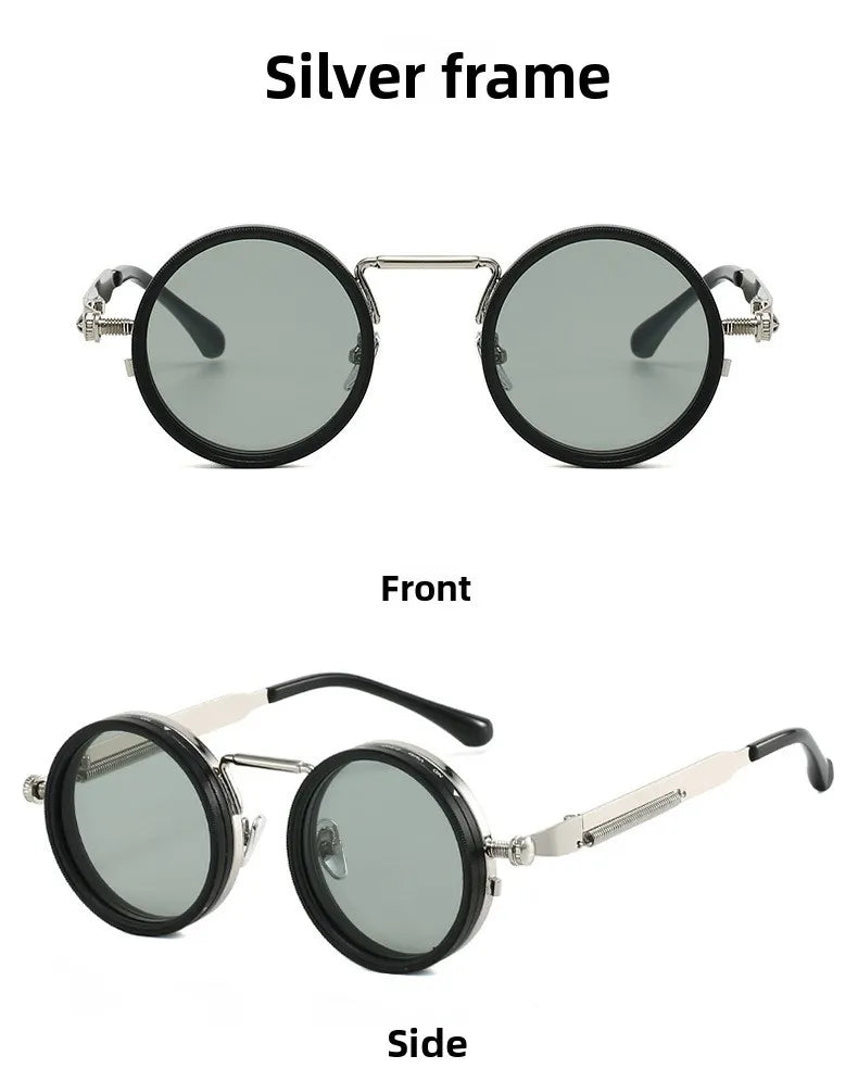 Rotating Neutral Density Filter Sunglasses (Flat Metal Temples)