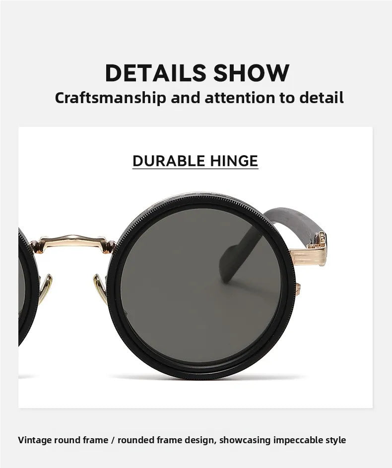 Rotating Neutral Density Sunglasses (Wood Grain Temples)