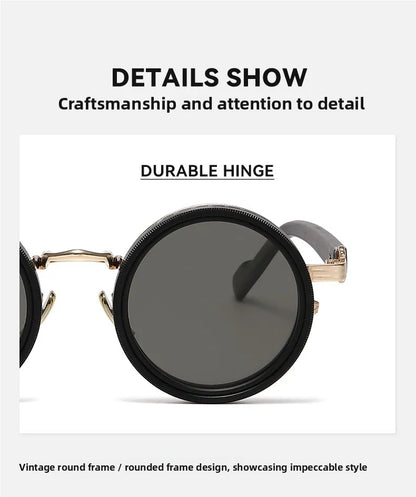 Rotating Neutral Density Sunglasses (Wood Grain Temples)